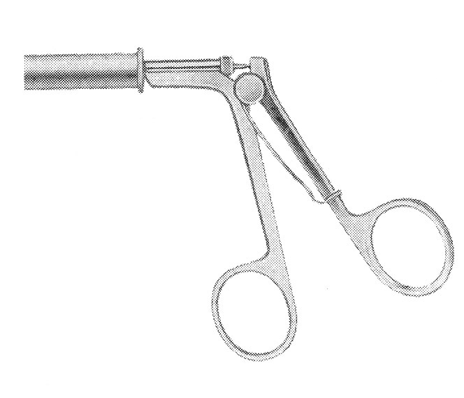 İZOLESİZ DİSEKSİYON VE KAVRAMA FORSEPS L MODEL SAP ÇAP: 5MM L:43CM